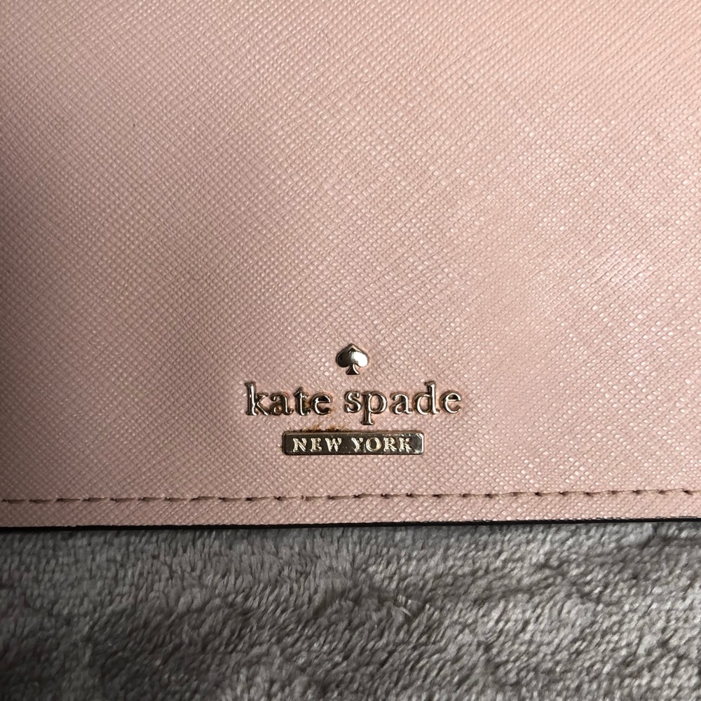 Kate Spade Blush Saffiano Leather wallet/clutch - Picture 5 of 7